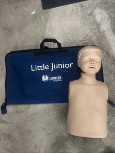 Laerdal Little Jr Junior CPR Airway Lung Kid Child Training Manikin With Bag #19 - Picture 1 of 4