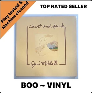 Joni Mitchell Court and Spark 12" LP Reprise Asylum As 53002 NM / EX - Imagen 1 de 6