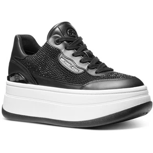 MICHAEL Michael Kors Womens 43F4HYFS1D Black Casual And Fashion Sneakers 3465 - Picture 1 of 3