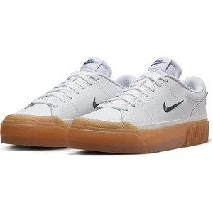 NEW Nike Court Legacy Lift Women’s Shoes White Green Size 9.5 FV5526-100 - Picture 1 of 8
