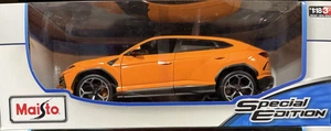 LAMBORGHINI URUS SUV ORANGE 1:18 by MAISTO 1:18 FREE SHIPPING BRAND NEW IN BOX - Picture 1 of 2