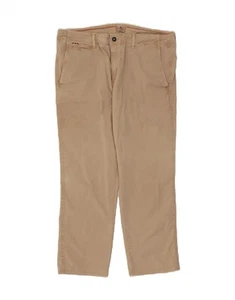 Pantalón chino recto NAPAPIJRI para hombre W36 L27 beige algodón WC17 - Imagen 1 de 5