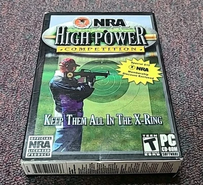 NRA Nation Rifle Association High Power Competition  PC CD-ROM  - Image 1 of 4