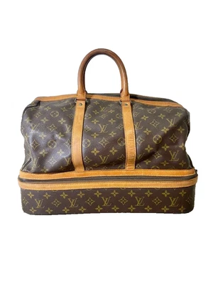 Auténtico bolso deportivo Louis Vuitton con monograma marrón M41444 Foto 1 de 4