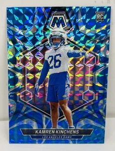 2024 Panini Mosaic Reactive Blue Mosaic Prizm Rookies #379 Kamren Kinchens (RC) - Picture 1 of 2