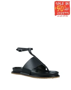 RRP€410 STEPHEN VENEZIA Leather Thong Sandals US8 UK5 EU38 Buckle Made in Italy - Picture 1 of 6