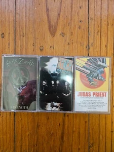 3 x ALBUMS ENUFF Z'NUFF + LYNCH MOB + JUDAS PRIEST CASSETTE TAPE - Picture 1 of 5