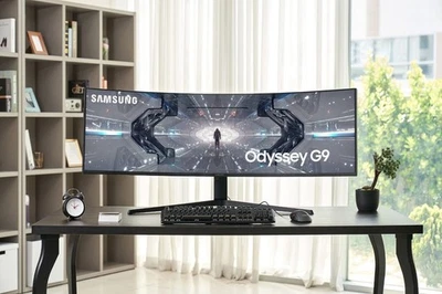 Samsung Odyssey Curved G9LS49CG934SUXXU 49-inch 240Hz Monitor - Image 1 of 4
