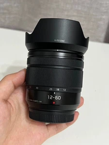 Panasonic Lumix G Vario 12-60mm f/3.5-5.6 Power OIS H-FS12060 Lens Black - Picture 1 of 6