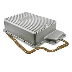 B&M Hi-Tek Aluminum Deep Pan For 1984-2005 Ford E40D 4R100 5R110W Transmissions - Picture 1 of 4