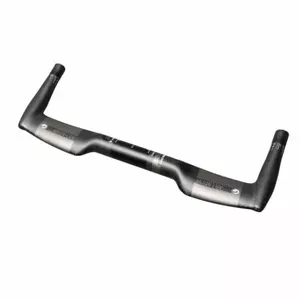 25.4/31.8mm Full Carbon Bullhorn Bar Road Bicycle Handlebar 380/400/420/440/460 - Picture 1 of 7