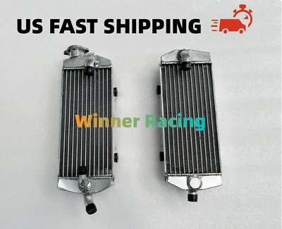 🔥Fit Beta RR350/400/450/498/520 4T 2011 - 2019 алюминиевый радиатор L + R - Изображение 1 из 4