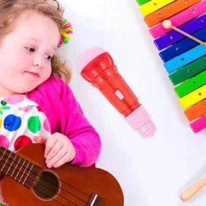 Echo-Mikrofon-Spielzeug Kleinkind Rosa Echomikrofon Für Kleinkinder - Bild 1 von 21