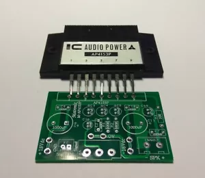 AP4153P I.C Power Amplifier Original Genuine Mitsubishi NEW! With PCB + Parts - Picture 1 of 5