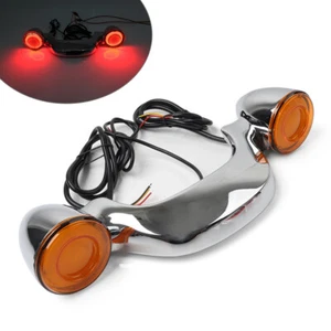 Hinten Blinker Bremslicht Bar Lampe Für Harley Touring Glide FLTRX FLHX 10-21 - Picture 1 of 16