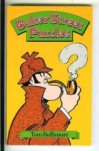 BAKER STREET PUZZLES by Bullimore, US Sterling Sherlock Holmes pulp trade pb - Picture 1 of 1