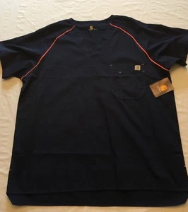NWT Carhartt C15308A Black Navy C15208A Green Ripstop C15405 Realtree Scrubs Men - Picture 1 of 15