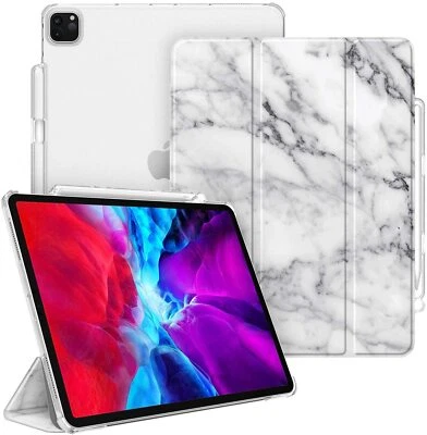 Case for iPad Pro 12.9" 4th/3rd Gen (2020/2018) Translucent Frosted Stand Cover - Image 1 of 4