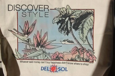 Bolso de compras de lona DEL SOL cambia de color a la luz/sol - muy genial - nuevo sin etiquetas Foto 1 de 4