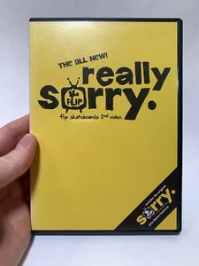 Flip Skateboards Really Sorry 2nd Video DVD Original Sorry Video With Poster. - Picture 1 of 5