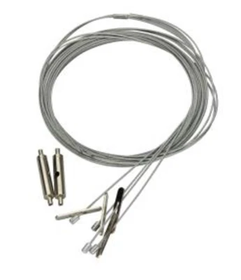 MAXLITE GripLock High Bay Linear light Fixture Y Cable With Gripper Cinch & Toggles