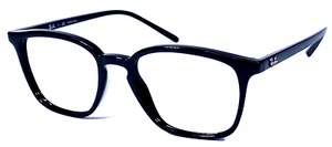 RAY-BAN RB7185 2000 Black Polished 50-18-145 Eyeglasses Frame - Picture 1 of 11