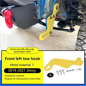 Left Front Towing Hitch Trailer Hitch For Suzuki Jimny JB64W JB74 2019-2023 - Picture 1 of 14