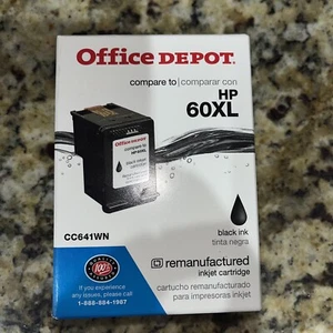 HP 60XL Black ink cartridge Office Depot - Picture 1 of 4