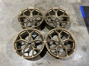 20” NEW X4 2023 RS6 Style Alloy Wheels Satin Bronze AUDI A5 A6 A7 A8 5x112 - Picture 1 of 12