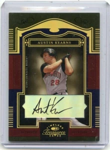 2005 TIMELESS TREASURES #28 AUSTIN KEARNS AUTOGRAPH #8/10 CINCINNATI REDS 092124 - Picture 1 of 1