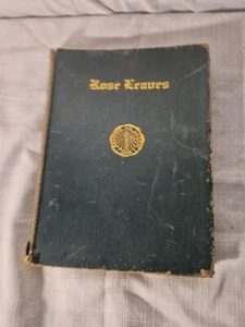 Vintage Rose Leaves Knox School Cooperstown N.Y. 1924 Yearbook  - Picture 1 of 24