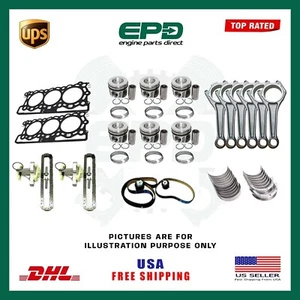 FOR JAGUAR LAND ROVER TIMING BELT KIT & ENGINE REBUILD KIT 306DT TDV6 3.0 DIESEL - Picture 1 of 1