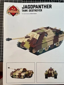 Brickmania Jagdpanther Tank Destroyer (BKM2251) - Retired - Picture 1 of 6