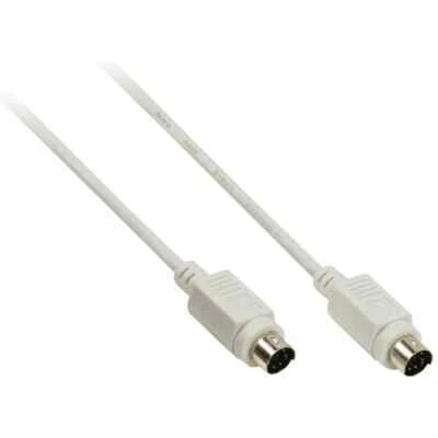 Value Line (VLCP51000I20) White 2.00M PS2 Cable (PS2 Male - PS2 Male) - Image 1 of 3