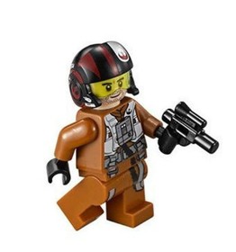 LEGO STAR WARS Poe Dameron MINIFIG brand new from Lego set #75102 Force Awakens
