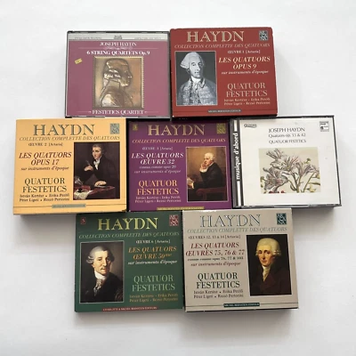 Haydn Quartets Op. 9, 17, 20, 33, 42, 50, 75-77 Festetics [Arcana 15 CD Set] EX - Image 1 of 4