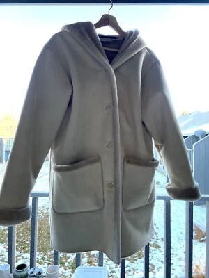 Vintage St. John’s Bay Women’s Penny Lane Coat Faux Fur & Faux Suede, Size M - Image 1 of 4