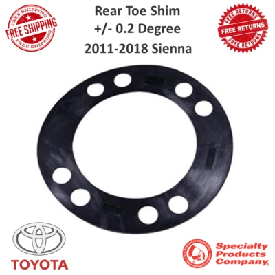 Cuña de puntera SPC Performance +/- cambio de 0,20 grados para Toyota Sienna 11-18 #71622 Foto 1 de 4