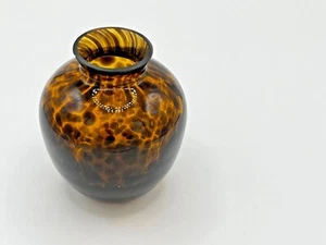 Small Multi-Color Glass Vase - Picture 1 of 7