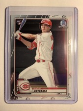 2020 Bowman Chrome Shogo Akiyama RC Cincinnati Reds #71