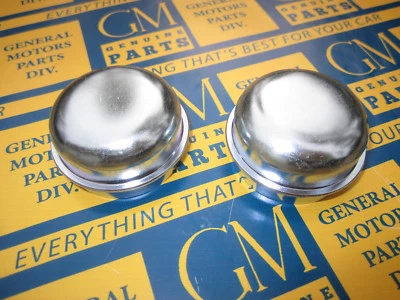 1934-1956 Buick Oldsmobile Pontiac Front Wheel Grease Hub Caps (2) - Image 1 of 4