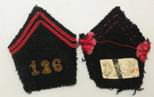 Lol de 2 losanges de bras 126 iem Afrique colonies francaise et autres ( L-044 ) - Bild 1 von 1