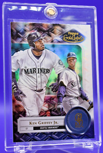 KEN GRIFFEY JR TOPPS GOLD LABEL RAINBOW REFRACTOR MARINERS BEAUTY