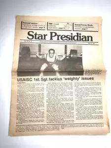 Periódico STAR PRESIDIAN San Francisco Peridio Raro -- 24 de mayo de 1985 - Imagen 1 de 1