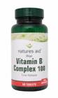 Vitamin B Komplex 100 Tabs, (Mega Potenz) 60 Tabletten Naturhilfe