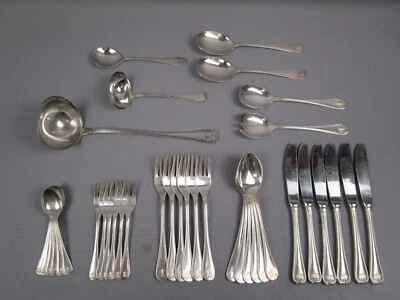 Nica Solingen - Besteck - 6 Personen / 37 Teile  - 100er Versilberung - Bild 1 von 4