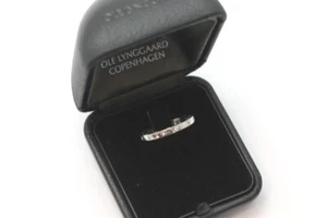 ole lynggaard diamant ring 18k 0,16 ct Gr. 54 Neupreis 4400 Dollar - Bild 1 von 5