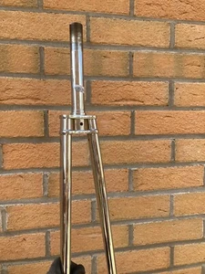 BLB Double Crown Chrome Fork, 1 Inch, 700c, Brick Land Bikes - Picture 1 of 14