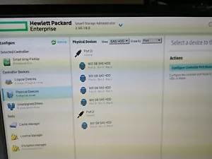 HP Proliant ml350 Gen9 Server 2*E5-2680v4 28 Cores 256GB DDR4 RAM 5*300gb - Picture 1 of 6