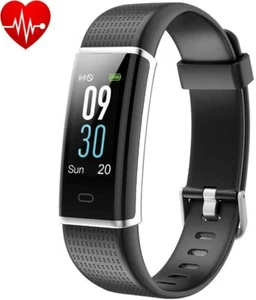 Smartwatch, Armband mit Bildschirm, Fitness-Tracker mit Wasserdicht IP68 Wecker. - Bild 1 von 6